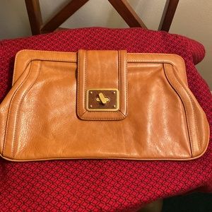 Tommy Hilfiger leather clutch purse.